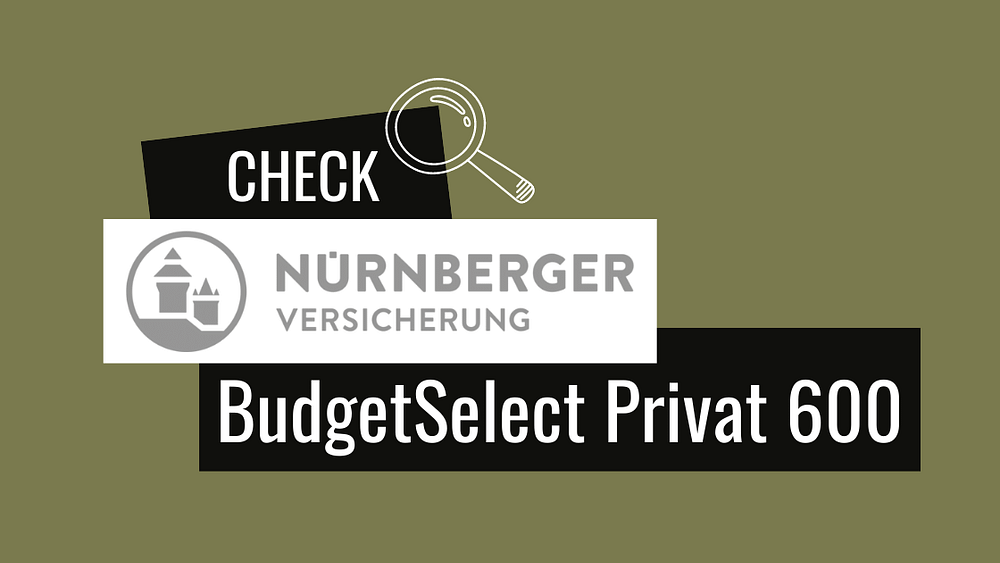 Nürnberger BudgetSelect Privat Test